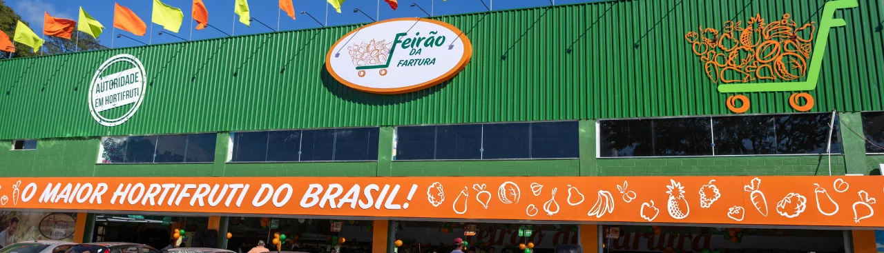 O maior hortifruti do Brasil!