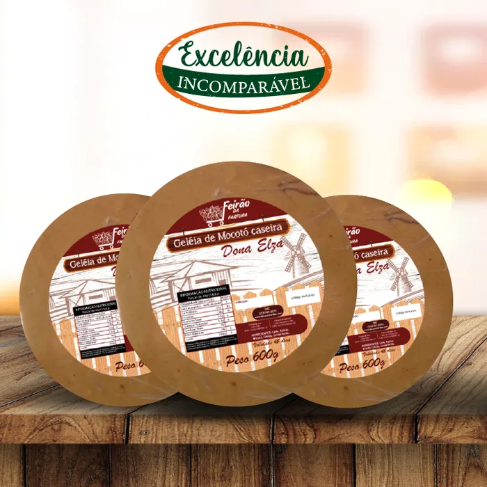 Geleia de mocotó caseira Dona Elza